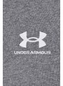 Mikina Under Armour pánská, šedá barva, s aplikací, 1374250