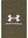 Mikina Under Armour pánská, zelená barva, s aplikací, 1374250