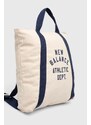 Bavlněná kabelka New Balance LAB23111NNY béžová barva, LAB23111NNY