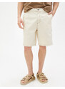 Koton Cargo Shorts with Pockets Stitching Detailed and Buttoned Cotton