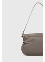 Kožená kabelka Pinko šedá barva, 102801.A1MI