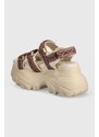 Sandály Steve Madden Voltzer dámské, béžová barva, na platformě, SM11003056