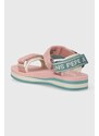 Dětské sandály Pepe Jeans POOL JELLY G růžová barva