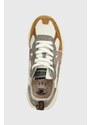 Sneakers boty Kaotiko RETRO RUNNING hnědá barva, AK005.02.2700