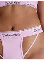Spodní prádlo Dámské kalhotky STRING THONG 000QF7388EFTW - Calvin Klein