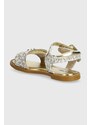 Dětské sandály Michael Kors zlatá barva