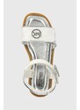 Dětské sandály Michael Kors stříbrná barva