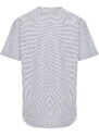 Trendyol Plus Size White Regular/Normal Cut Texture T-shirt