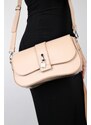 LuviShoes EDAL Women's Dark Beige Crossbody Bag