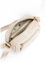 Monnari Bags Dámská kabelka s prošívanou kapsou béžová