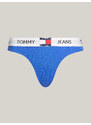 Dámské tanga UW0UW04956 C6H modré - Tommy Hilfiger