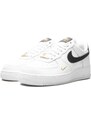 Nike Air Force 1 Low '07 Essential White Black Gold Mini Swoosh (W)