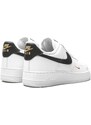 Nike Air Force 1 Low '07 Essential White Black Gold Mini Swoosh (W)