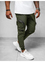 Pánské Chino Kalhoty Khaki OZONEE O/PS5501