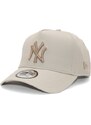 Kšiltovka New Era 9FORTY A-Frame MLB Seasonal New York Yankees Stone / Ash Brown