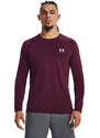 Pánské tričko Under Armour Hg Armour Fitted Ls Dark Maroon