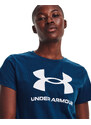 Dámské tričko Under Armour W Sportstyle Logo Ss Varsity Blue