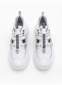 Marjin Women's Sneaker High Sole Lace Up Sneakers Tasay White