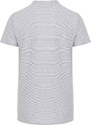 Trendyol White Regular/Normal Fit Textured Text Printed T-Shirt