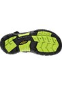 Dětské sandály Keen Newport H2 K Black/Lime Green