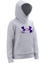 Dívčí mikina Under Armour Rival Fleece Logo Hoodie-GRY M