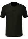 Pánské tričko Under Armour Seamless Wordmark SS Marine OD Green