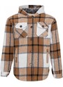 Lee Cooper Cooper Classic Sherpa Jacket Brown/White