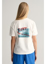 TRIČKO GANT GANT SURF ACADEMY RELAXED T-SHIRT bílá 134/140