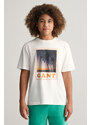 TRIČKO GANT GANT RESORT RELAXED T-SHIRT bílá 134/140