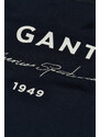 TRIČKO GANT LOGO SCRIPT PRINTED SS T-SHIRT černá M