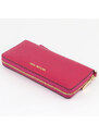 Dámská kožená peněženka Michael Kors Jet Set Pink.