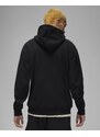 Jordan flight fleece pullover hoodie BLACK