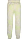 Dětské bavlněné tepláky Calvin Klein Jeans zelená barva