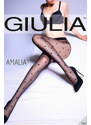 Giulia Černé puntíkované punčochy Amalia 6 20 DEN