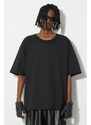 Bavlněné tričko Vans Premium Standards SS T-Shirt LX černá barva, VN000GBYBLK1