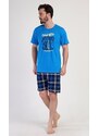 Gazzaz Pánské pyžamo šortky California - modrá