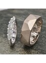 Tiami Prsten z bílého zlata s diamanty Pure Line 5