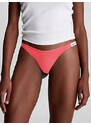 Spodní prádlo Dámské kalhotky STRING THONG (DIPPED) 000QD5157ETBK - Calvin Klein