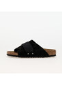 Dámské pantofle Birkenstock Kyoto Nubuck/Suede Leather Black