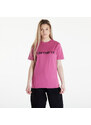 Pánské tričko Carhartt WIP Short Sleeve Script T-Shirt UNISEX Magenta/ Black