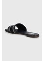 Pantofle Steve Madden Knox dámské, tmavomodrá barva, SM11002574