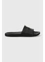 Pantofle Calvin Klein Jeans SLIDE MONOGRAM DEBOSSED EVA pánské, černá barva, YM0YM00060