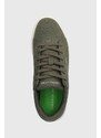 Tenisky Calvin Klein Jeans CLASSIC CUPSOLE LOW LTH IN DC pánské, zelená barva, YM0YM00976