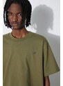 Bavlněné tričko adidas Originals zelená barva, IP2771