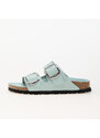 Dámské pantofle Birkenstock Arizona Big Buckle Natural Leather Patent High-Shine Surf Green