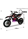 KXDmoto minicross KXD 701A 49cc 10/10 - oranžová
