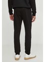 Kalhoty Armani Exchange pánské, černá barva, hladké, 8NZPPA ZJ1ZZ NOS