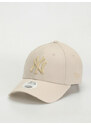 New Era Metallic Logo 9Forty New York Yankees (stone/gold)šedá