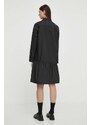 Šaty Marc O'Polo černá barva, midi, oversize