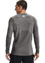 Pánské tričko Under Armour Cg Armour Fitted Crew Charcoal Light Heather